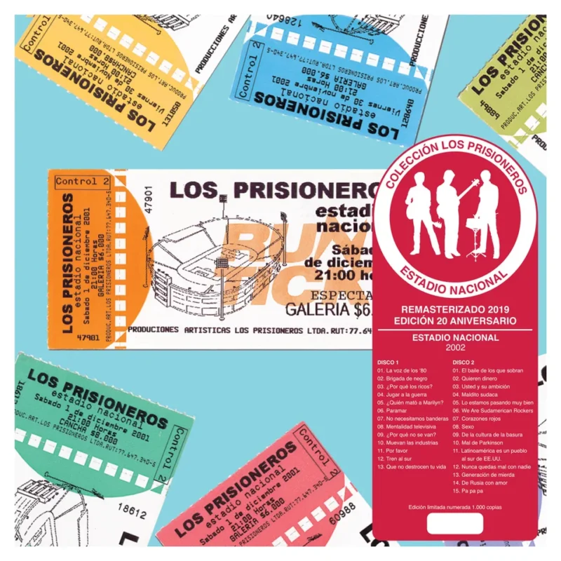 Los Prisioneros – Estadio Nacional (Ed. 2021 CHI, Ltda)
