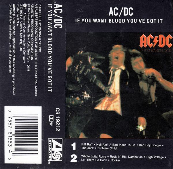 AC/DC – If You Want Blood You've Got It (Ed. 1978 USA)