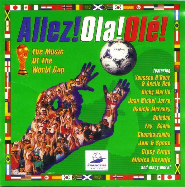 Varios Artistas – Allez!Ola!Olé! - La Música De La Copa Del Mundo (Ed. 1998 BRA)