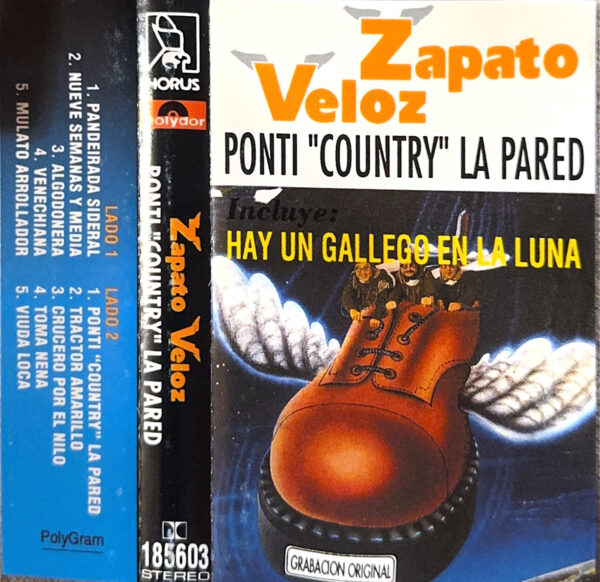 Zapato Veloz – Ponti "Country" La Pared (Ed. 1992 CHI)