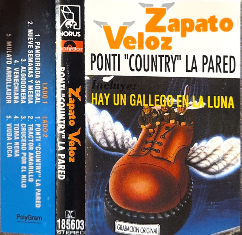 Zapato Veloz – Ponti "Country" La Pared (Ed. 1992 CHI)