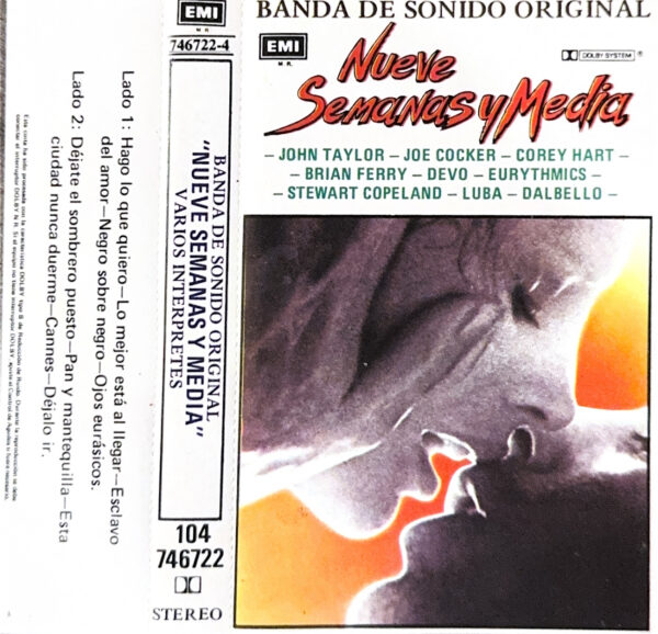 Varios Artistas - Banda De Sonido Original Nueve Semanas y Media (Ed. 1986 CHI)