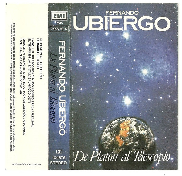 Fernando Ubiergo – De Platon Al Telescopio (Ed. 1989 CHI)