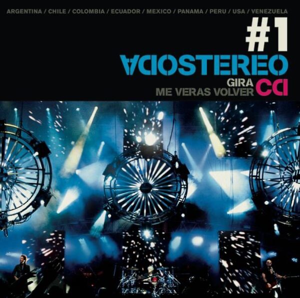 Soda Stereo – Me Veras Volver Gira 2007 CD #1 y #2 (Ed. 2008 ARG)