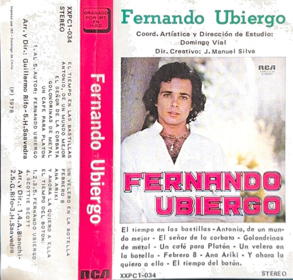 Fernando Ubiergo – Fernando Ubiergo (Ed. 1978 CHI)