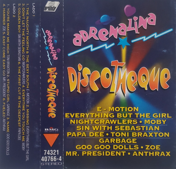 Varios Artistas – Adrenalina Discotheque (Ed. 1995 CHI)