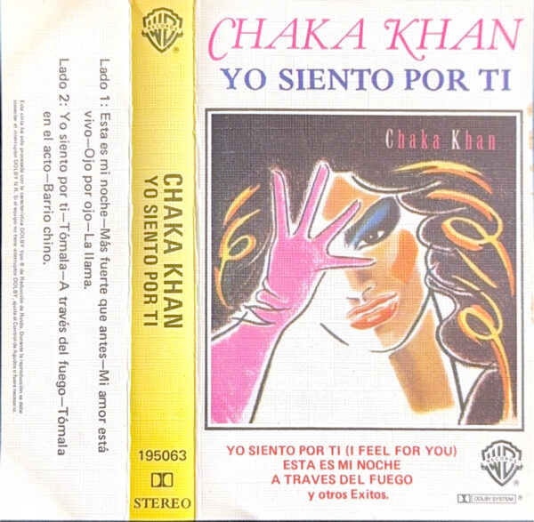 Chaka Khan – Lo Siento Por Ti = I Feel For You (Ed. 1984 CHI)