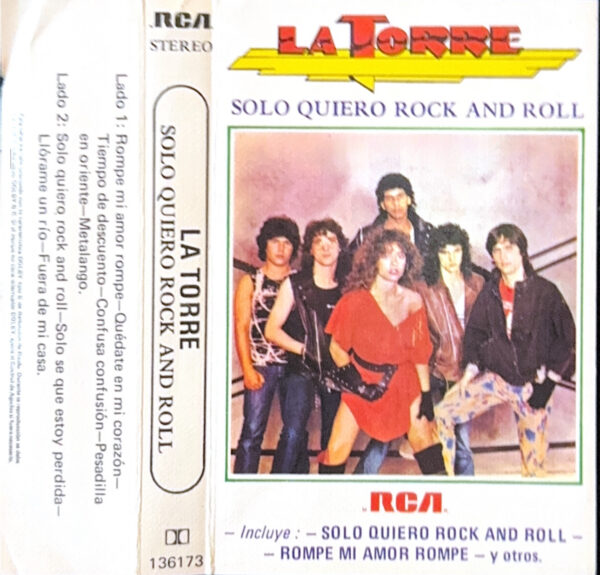 La Torre - Solo Quiero Rock And Roll (Ed. 1986 CHI)