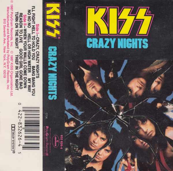 Kiss – Crazy Nights (Ed. 1987 USA)