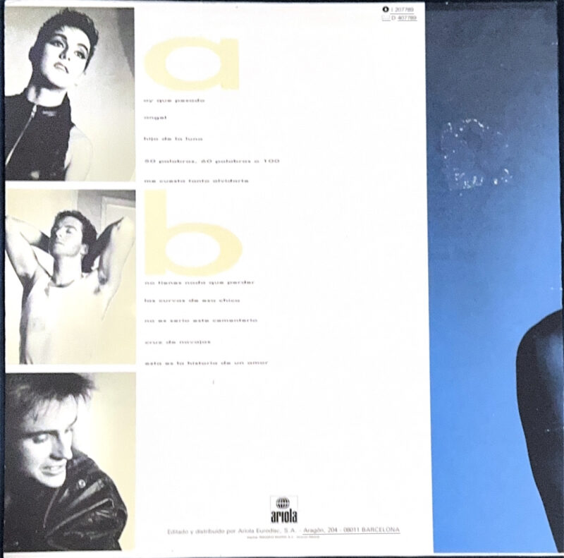 Mecano – Entre El Cielo Y El Suelo (Ed. 1986 ESP) - Imagen 2