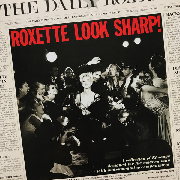 Roxette – Look Sharp! (Ed. 2018 EU, Transparente)